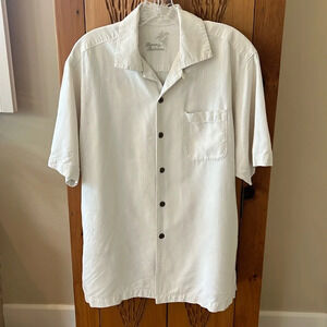 Tommy‎ Bahama Silk CubanCamp Shirt Tropical  Size S/P